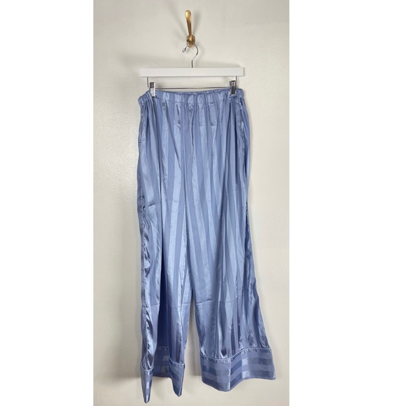 FREE PEOPLE Pajama Party Print Pajamas in Hazy Blue Size X-Large - Picture 7 of 11